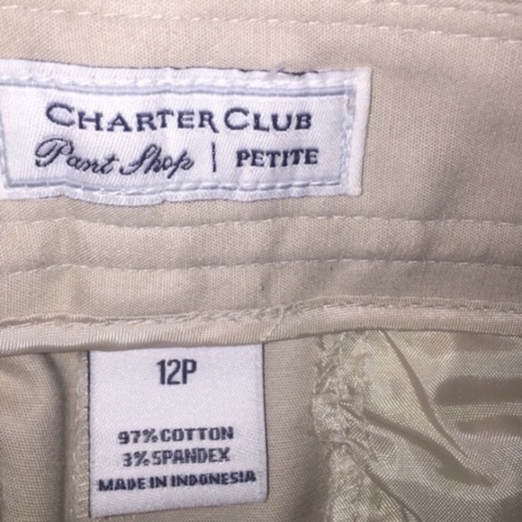 🎭CHARTER CLUB🎭NWT STRAIGHT LEG PANTS🎭 - Picture 6 of 6